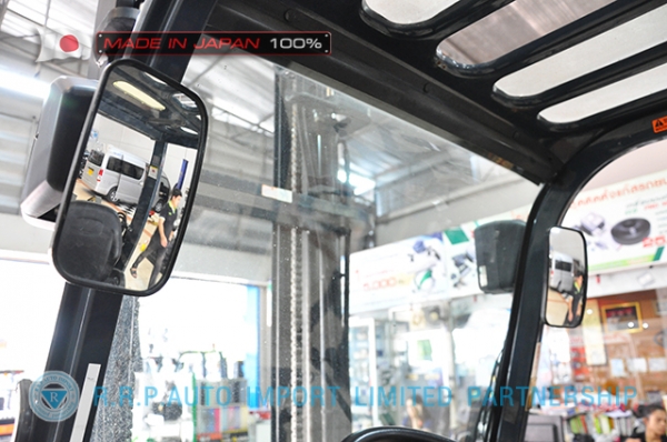 ขายรถโฟล์คลิฟท์มือสอง TOYOTA รุ่น 7FG25-11970 นำเข้าจากประเทศญี่ปุ่น 100\% ไม่เคยใช้งานในไทย