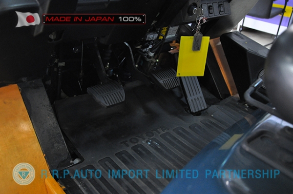 ขายรถโฟล์คลิฟท์มือสอง TOYOTA รุ่น 7FG25-11970 นำเข้าจากประเทศญี่ปุ่น 100\% ไม่เคยใช้งานในไทย