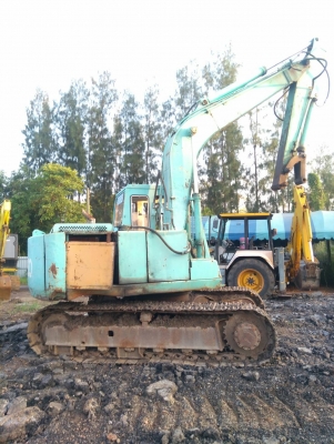 รถแบคโฮ KOBELCO SK120 MARK2 เครื่องดี ปั๊มดี โซ่หนา สภาพพร้อมใช้งาน ซื้อยกคันหรือสนใจอะไหล่สามารถแกะขายได้ มี VDO การทำงานให้ชม