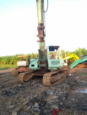 รถแบคโฮ KOBELCO SK120 MARK2 เครื่องดี ปั๊มดี โซ่หนา สภาพพร้อมใช้งาน ซื้อยกคันหรือสนใจอะไหล่สามารถแกะขายได้ มี VDO การทำงานให้ชม