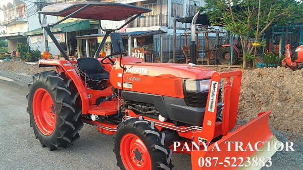 รถเข้าใหม่#ปัญญาแทรคเตอร์..จัดมาให้ครับ ด่วน 279,000 บาท.คูโบต้าL4508 ใบมีดคานล่างFD180พร้อม ผานพรวน6&times;24ตราช้าง เล่มทะเบียนพร้อม สภาพพร้อมใช้