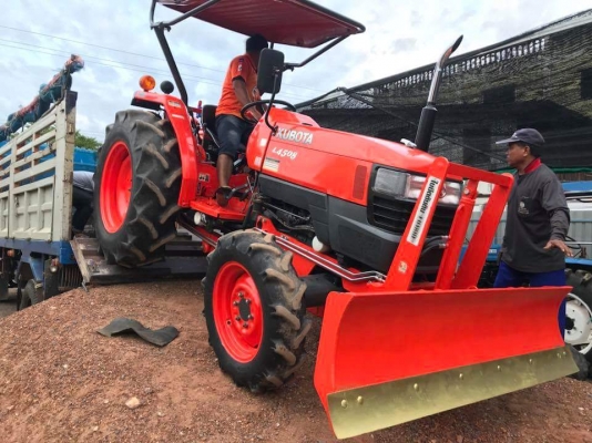 รถเข้าใหม่#ปัญญาแทรคเตอร์..จัดมาให้ครับ ด่วน 279,000 บาท.คูโบต้าL4508 ใบมีดคานล่างFD180พร้อม ผานพรวน6&times;24ตราช้าง เล่มทะเบียนพร้อม สภาพพร้อมใช้