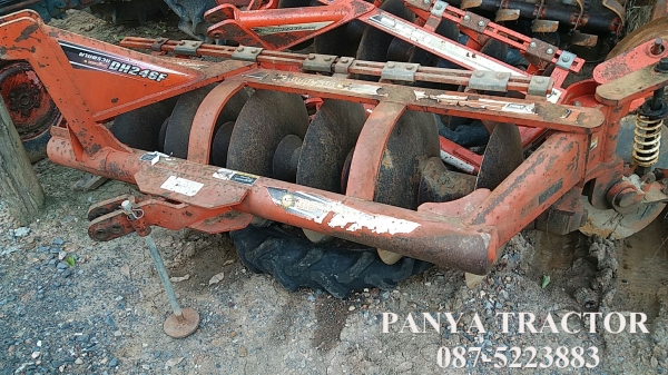 รถเข้าใหม่#ปัญญาแทรคเตอร์..จัดมาให้ครับ ด่วน 279,000 บาท.คูโบต้าL4508 ใบมีดคานล่างFD180พร้อม ผานพรวน6&times;24ตราช้าง เล่มทะเบียนพร้อม สภาพพร้อมใช้