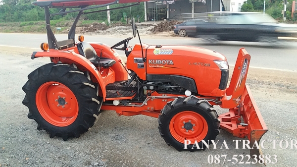 รถเข้าใหม่#ปัญญาแทรคเตอร์..จัดมาให้ครับ ด่วน 415,000 บาท.คูโบต้าL4708 ใบมีดคานล่าง185พร้อมผาน6&times;24 รถไร่ เดิมๆสภาพพร้อมใช้ จัดส่งอำเภอเมืองจังหวัดเพชรบูรณ์