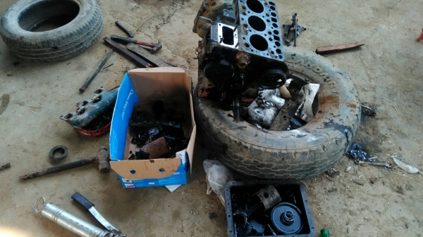 ขายอะไหล่เครื่องรถไถคูโบต้า20แรง