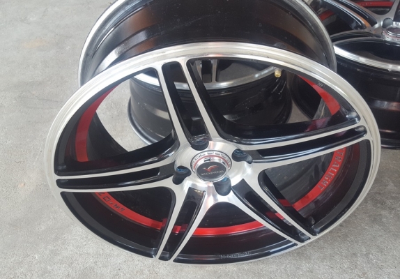 ขายล้อมือ2 YACHIYODA LW-07 ขอบ17 หน้า7.5 4 ล้อ