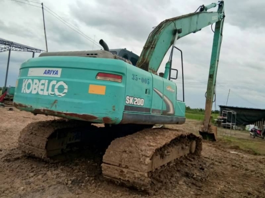 ขาย 1,880,000 KOBELCO sk 200-8   yn 12 SUPER บูมยาว 18 m. เอกสารเล่ม ชั่วโมง 13,000 ชม.ไฟฟ้าครบ เครื่องดี ปั้มแรง เอวแน่น ช่วงล่างเต็ม รถสวยพร้อมใช้ รถอยู่ ปทุมธานี 090-772-3710 090-772-3708