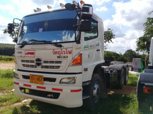 หัวลาก 2เพา ฮีโน่ 380ปี52 รถห้าง สภาพดีสวยพร้อมใช้งาน ทะเบียนพร้อมโอน