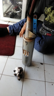 ท่อไอเสียฮอนด้าไนท์110