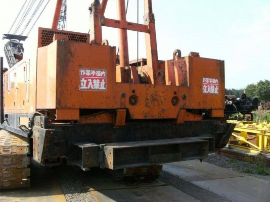 เครื่องจักรงานฐานราก PILE DRIVER