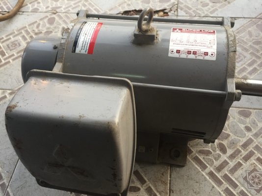 ขายมอเตอร์ MITSUBISHI 3HP 220v มือสอง สภาพดีๆครับ