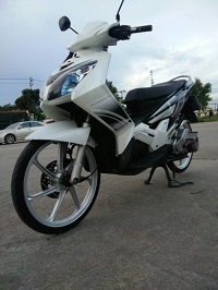 ขาย YAMAHA nouvo mx สี ขาว-ดำ (รถมือสอง)
