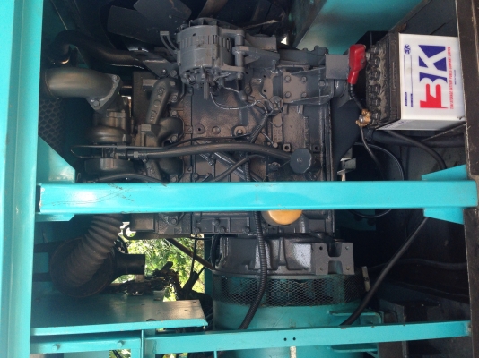 ขายด่วน   เครื่องปั่นไฟ Denyo 45 SP ติดต่อ 084-7381264