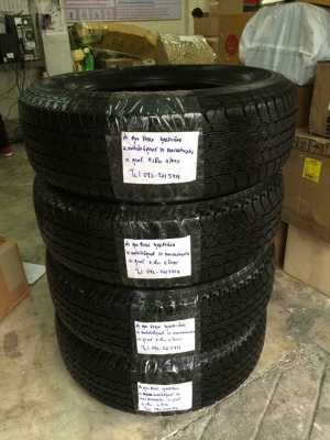 ยาง Bridgestone 245 70 16 ปี17 มี4ชุด ดอกเต็มแน่นๆ ไม่มีปะ ใช้ยาว ราคาไม่แพง