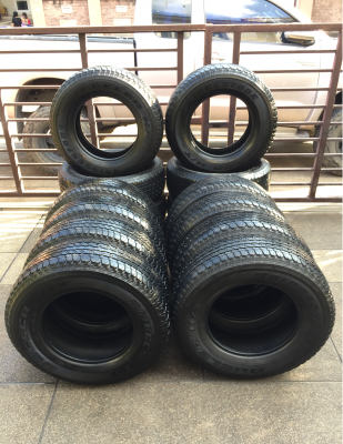 ยาง Bridgestone 245 70 16 ปี17 มี4ชุด ดอกเต็มแน่นๆ ไม่มีปะ ใช้ยาว ราคาไม่แพง