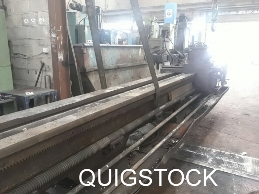 ขาย เครื่องกลึงยาว 6.4 เมตร ผ่านป้อมมีด 558 ม.ม.