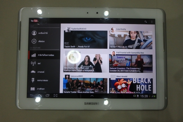 Samsung Galaxy TAB2 10.1 P5100 สภาพใหม่มาก ไร้ริ้วรอย มีที่ชาร์ท