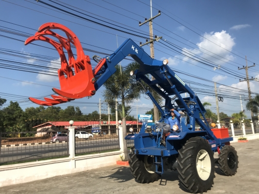 Sale&rsquo; รถคีบหลัง ( ไม้ยาง-ไม้ซุง ) FORD5000 นำเข้าสภาพดีมีรับประกัน เหล็กหนา+ไฮดรอลิคแรง จ.สระแก้ว