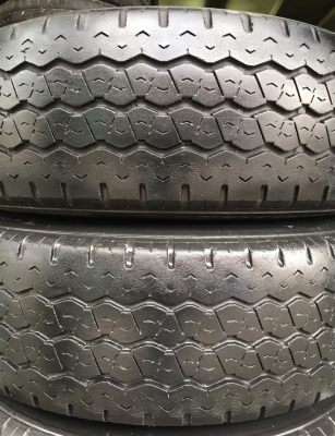 ล้อแม็ก ISUZU D-MAX Platinum สีเทาดำ ขอบ 15 พร้อมยาง 215-70-15 Bridgestone ปี 11