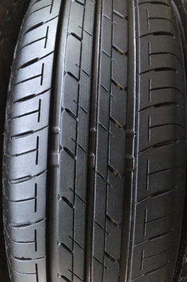 ล้อแม็ก Mitsu Mirage ขอบ 14 พร้อมยางป้ายแดง Bridgestone 175-65-14 ปลายปี 16