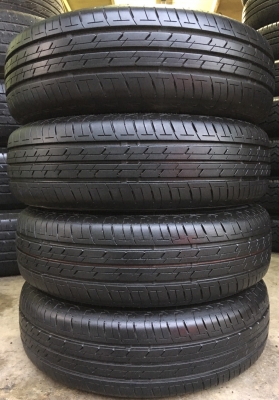 ล้อแม็ก Mitsu Mirage ขอบ 14 พร้อมยางป้ายแดง Bridgestone 175-65-14 ปลายปี 16