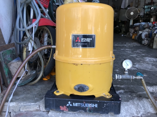 ขายปั้มน้ำอัตโนมัติ Mitsubishi 250W สภาพสวยมาก เดิมๆวิ่งนิ่ม ตรวจเช็คแรงดันเรียบร้อย ไม่มีรั่วซึม พร้อมใช้งาน