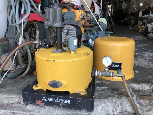 ขายปั้มน้ำอัตโนมัติ Mitsubishi 250W สภาพสวยมาก เดิมๆวิ่งนิ่ม ตรวจเช็คแรงดันเรียบร้อย ไม่มีรั่วซึม พร้อมใช้งาน