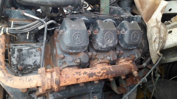 เครื่อง Benz V6 285แรงม้า ไม่มีเลขเครื่อง