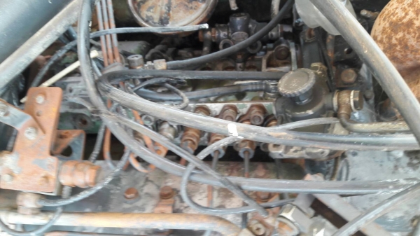 เครื่อง Benz V6 285แรงม้า ไม่มีเลขเครื่อง