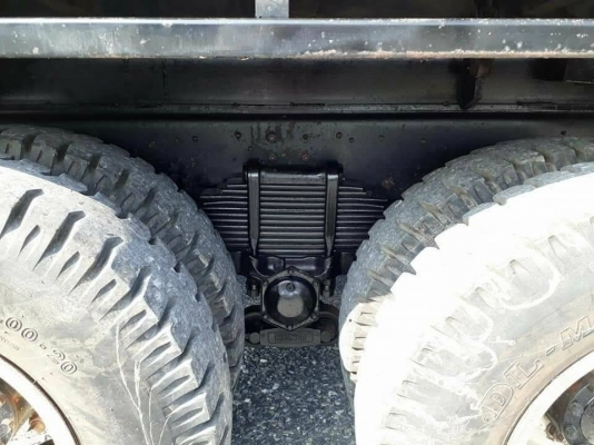 Hino 320 แรง ปี 47 แม่เดี่ยวกระบะดัมพ์สามมิตร ทะเบียนพร้อม