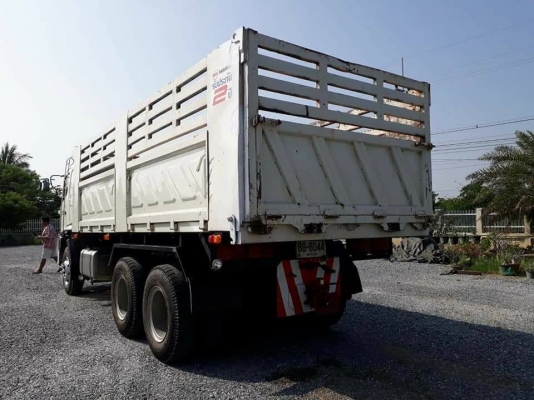 Hino 320 แรง ปี 47 แม่เดี่ยวกระบะดัมพ์สามมิตร ทะเบียนพร้อม