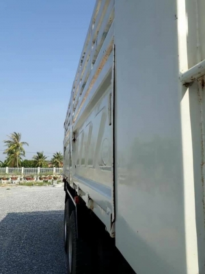 Hino 320 แรง ปี 47 แม่เดี่ยวกระบะดัมพ์สามมิตร ทะเบียนพร้อม