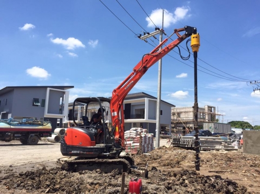 WIN มอเตอร์สว่านเจาะดินของใหม่ นำเข้า  ติดรถขุด รถสว่าน ได้ทุกรุ่น!!