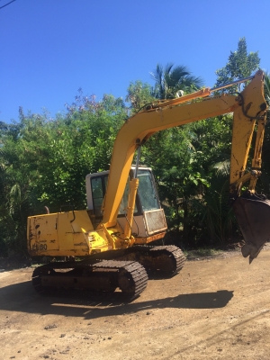 ขายรถขุดเก่าญี่ปุ่น komatsu pc60-6 สภาพสวยพร้อมใช้งาน เอวแน่น ช่วงล่างสวย เอกสารอินวอย สนใจสอบถาม089-2579650