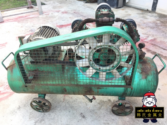 ปั๊มลมฟูเช็ง TA-100 10 แรง ถังลม 304 ลิตร พร้อมใช้งาน