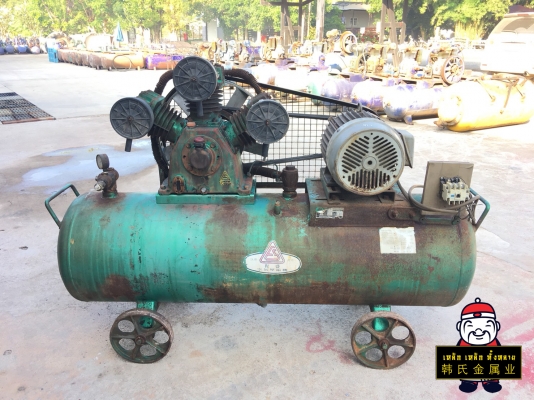 ปั๊มลมฟูเช็ง TA-100 10 แรง ถังลม 304 ลิตร พร้อมใช้งาน