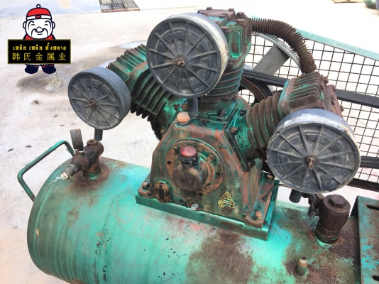 ปั๊มลมฟูเช็ง TA-100 10 แรง ถังลม 304 ลิตร พร้อมใช้งาน