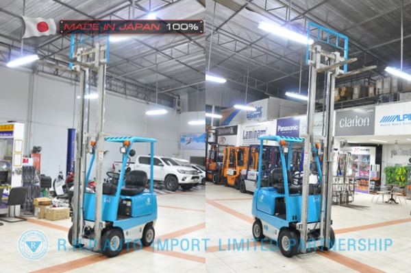 ขายรถโฟล์คลิฟท์มือสอง TOYOTA รุ่น 3FGL9-10439 นำเข้าจากประเทศญี่ปุ่น 100\% ไม่เคยใช้งานในไทย