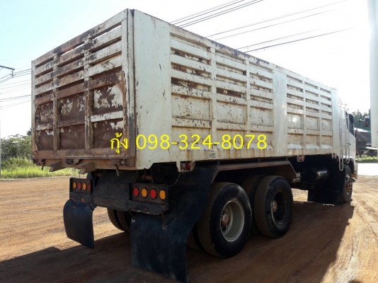 Hino เครื่อง 260 แรง ปี 47 แม่เดี่ยวกระบะดัมพ์ ทะเบียนพร้อม