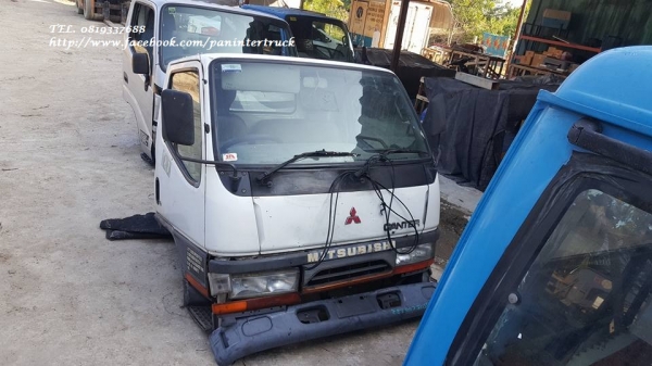 FROM JAPANหัวเก๋งรถบรรทุก 4 ล้อใหญ่ ,6 ล้อเล็ก /CABIN MITSUBISHI CANTER รุ่น: FB511B (มีเฉพาะหัว/รุ่นยกหัวไม่ได้) ราคาเพียง 35,000 บาท