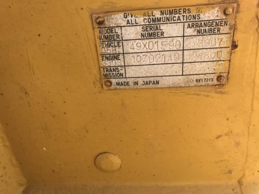 ขาย 650,000 บาท CATTERPILAR D5B ตีนเป็ด เครื่อง 10Z ไดเร็ก ดี เกียร์ดี โช่หนา เอกเล่มทะเบียน   รถอยู่ จ.ปทุมธานี โทร&amp;ไอดีไลน์ 0610710295