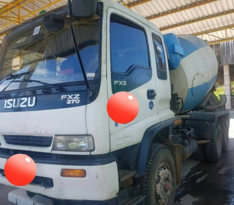 ขายด่วนรถโม่ปูน เครื่อง 270 แรง ISUZU รถเครื่องดี สภาพพร้อมใช้งาน