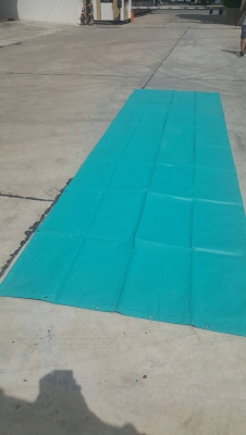 ผ้าใบpvcคลุมอาคารก่อสร้างบังแดดกันฝุ่นบังตาจากญี่ปุ่น