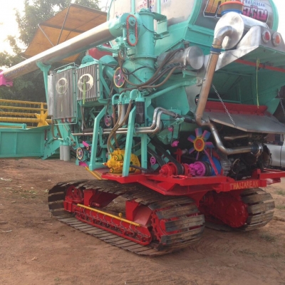 ขายรถเกี่ยวข้าวไทยเจริญ มิตซู6m61โบว์ ช่วงล่าง12ปั๊ม23 เช็คพร้อมทำงาน