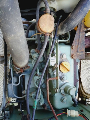 ยันร์ม่า YM1301D 4WD เก่านอกตัดหญ้าใหม่  สภาพพร้อมใช้งาน