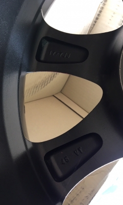 ล้อแม็ก Toyota Wish ขอบ 17 สีเทากัน