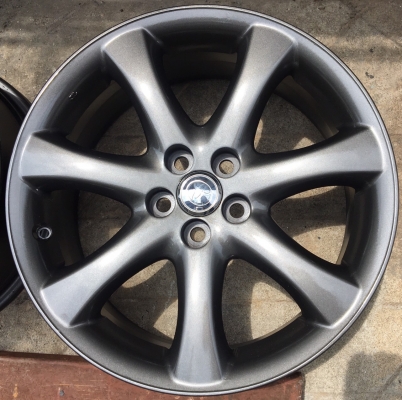 ล้อแม็ก Toyota Wish ขอบ 17 สีเทากัน