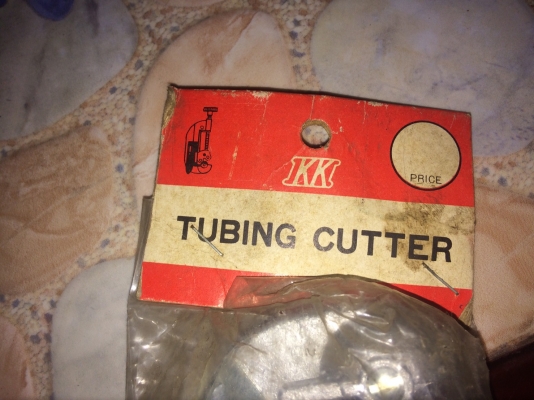 ขายคัตเตอร์ตัดท่อTUBING CUTTER MADE IN JAPAN.งานเก่าเก็บ