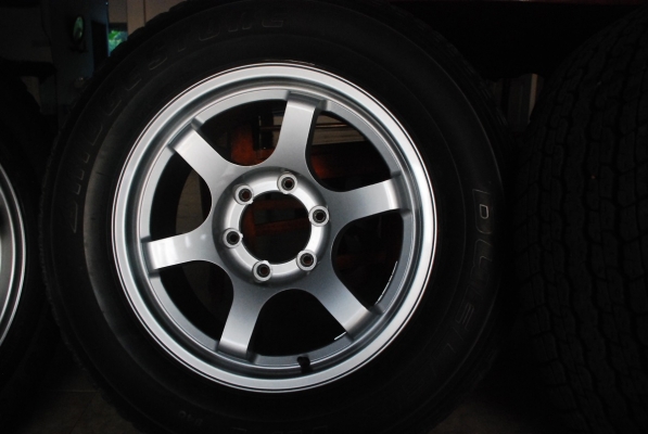 แม็ก ขอบ 17x7.5 off 20 ยาง BS 255-65-17 แม็ก ขอบ 17x7.5 off 20 ยาง BS 255-65-17