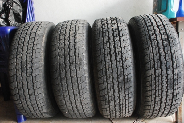 แม็ก ขอบ 17x7.5 off 20 ยาง BS 255-65-17 แม็ก ขอบ 17x7.5 off 20 ยาง BS 255-65-17